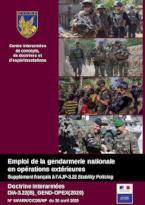 Emploi de la Gendarmerie Nationale en Opérations Extérieures
