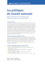 Les Politiques de Sécurité Nationale