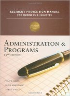 Accident Prevention Manual for Business & Industry: Administration and Programs