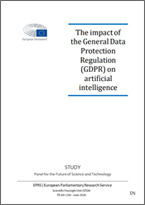 The Impact of the General Data Protection Regulation (GDPR) on Artificial Intelligence