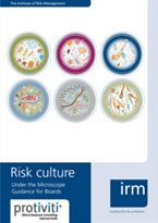Risk Culture - Under the Microscope Guidance for Boards