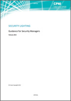 Security Lighting - Guidance for Security Managers