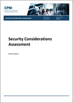 Security Considerations Assessment