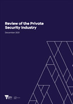 Review of the Private Security Industry