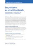 Les Politiques de Sécurité Nationale